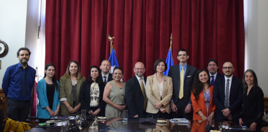 Encuentro con autoridades de la Corte Suprema.